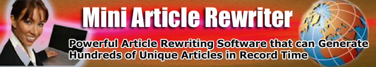 Mini Article Rewriter